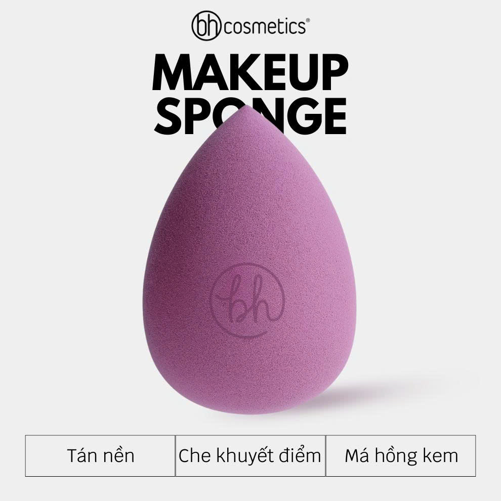 Mút BH Cosmetics Giọt Nước Miracle Complexion BHM005 Size L - Tán Nền/Má Hồng Kem/Che Khuyết Điểm